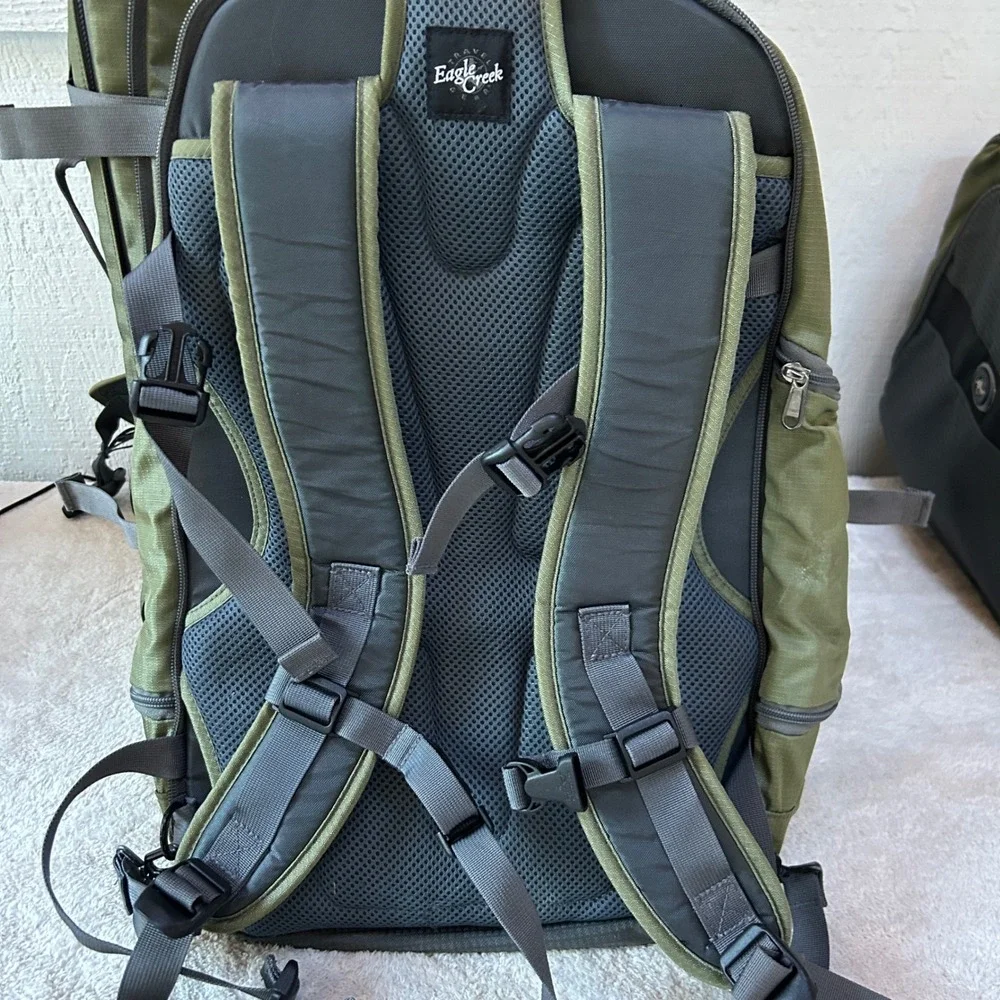 Eagle Creek 3 Piece Travel Set Switchback MAX ES22 w/backpack & CarryOn ES Tote